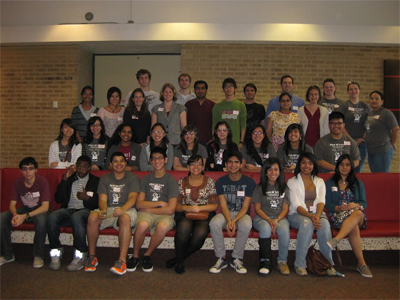 Participants at the
		     Materials Day held at UH ChBE in January 2012